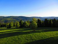 Výhled z rozhledny Surovina (Oščadnica)