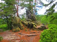Skály na Vranovském hřebeni (Malá Skála)