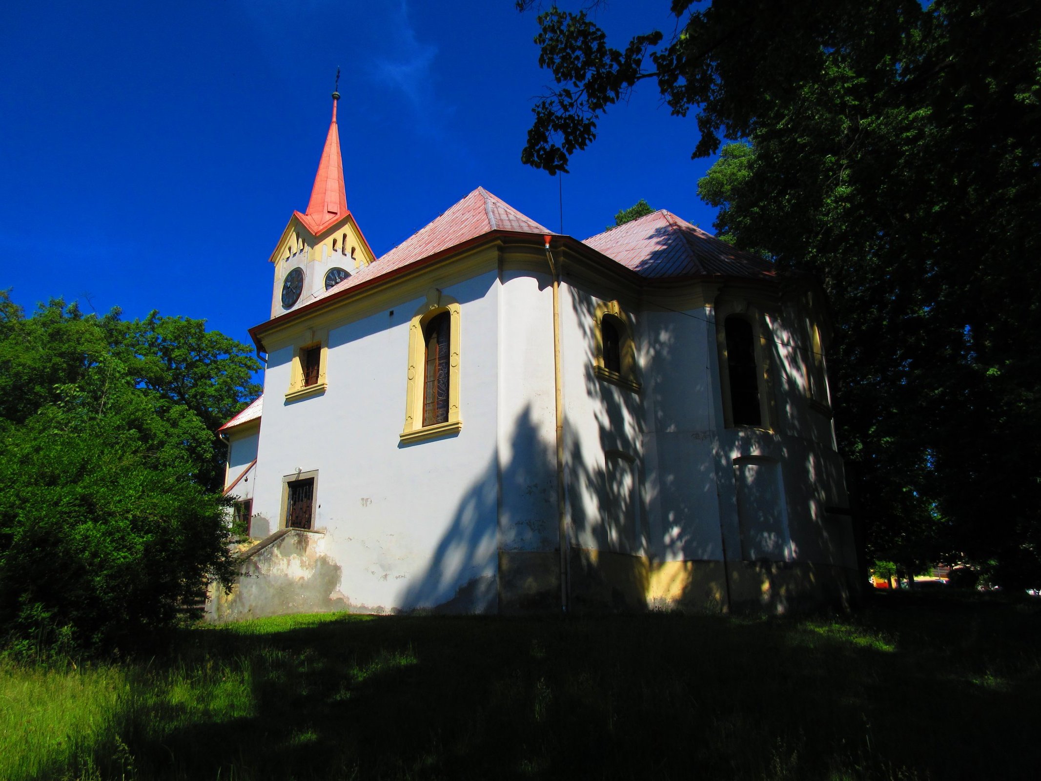 Kostel Povýšení (Pozdvižení) sv. Kříže v Pyšelích