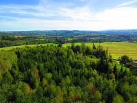 Výhled z rozhledny Babka (Zruč nad Sázavou)