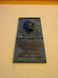 Pamětní deska Jana Hanuše (Jílové u Prahy)
