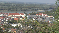 Hainburg - pohľad na meste