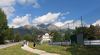 Tatranská Lomnica - pohľad na Tatry