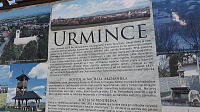 URMINCE - náučná tabuľa