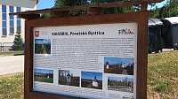 POVAŽSKÁ BYSTRICA - tabuľa náučná