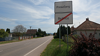 PRESEĽANY - výstup z obce