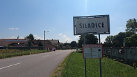 SILADICE - tabuľa vstupu do obce