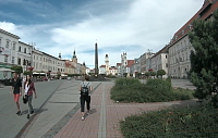 BANSKÁ BYSTRICA - obelisk - v poazdí