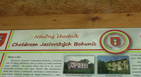 JASLOVSKÉ BOHUNICE - tabuľa náučného chodníka