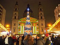 Bazilika sv. Štěpána v čase Vánoc