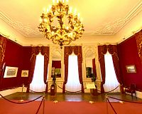 Jeden ze slavnostních sálů v Gödöllő