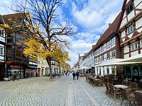 Hlavní třída v historickém centru města