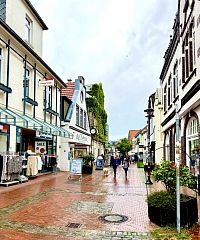 Ulice malebného městečka Jever