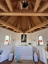 zachráněný zvon z původní kaplce