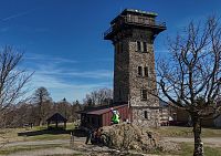 I nejvyšší hora Českého lesa - Čerchov je častý cíl cyklistů