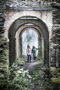 Zbytky kostela sv. Apoleny u Přimdy