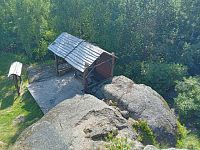 Spodní část vyhlídky