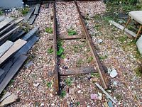 Vchod do důlní šachty lomu Terezie 7