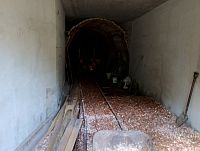 Vchod do důlní šachty lomu Terezie 5