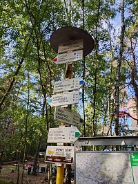 Rozcestník vrch Krkavec