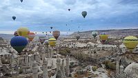KAPPADOKIE (CAPPADOCIA) - HORKOVZDUŠNÉ BALONY