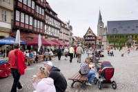 Středověké náměstí v Q.; foto: Investitions und Mrketinggesellchaft Sachsne-Anhalt mbH