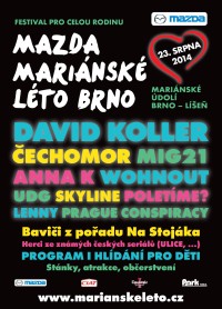 Festival Mariánské léto Brno nabírá obrátky!