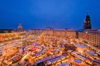 Vánoční trhy, advent - Drážďany 2014