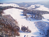 Ski areál Hartman v Olešnici v Orlických horách