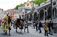 Karlovy Vary - průvod Karla IV.