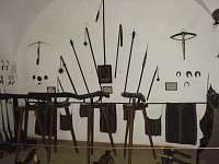 sbírka zbraní na hradě Buchlov