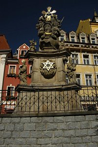 Sloup Nejsvětější trojice Karlovy Vary - Morový sloup