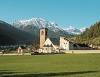 Val Müstair – údolí, na jehož konci najdete jednu ze švýcarských památek UNESCO – románský klášter St. Johann. © Switzerland Tourism