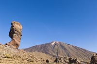 Národní park a hora Teide, nejvyšší hora Španělska