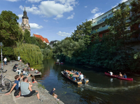 Vodní město Lipsko - Na objevné plavbě člunem