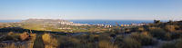 Panoramatická fotka s výhledem na Benidorm z hory Aitana