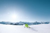 Snové podmínky pro jarní lyžování v Zillertalu