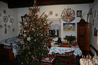 Vánoce ve skanzenu Přerov nad Labem © archiv-muzea-prerov-nad-labem