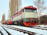 Motorová lokomotiva T478.1 zvaná “Bardotka” zdroj: Valenta-rail.cz