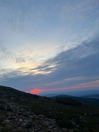 Východ slunce na Sněžce 6/7/2025