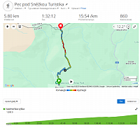 Záznam z výstupu, Garmin Connect