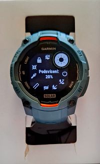 Přehledné, intuitativní ovládání hodinek Garmin