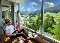 Interiér hotelu Lanterna