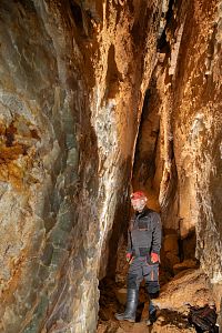 Prohlídkové trasa v Jeskyni pod Sněžníkem, zdroj: www.caves.cz
