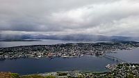 Výhled na Tromsø