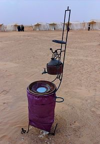 Camp Mars - zařízení pro ranní higenu
