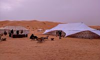 Camp Mars, společný stan pro večeře a další aktivity