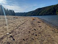 Odhalené břehy Slapské přehrady. Foto: Český svaz ochránců přírody