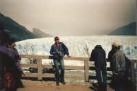 Patagonský ledovec. (Jedna z několika fotografií z knihy)