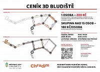 Ceník 3D bludiště
